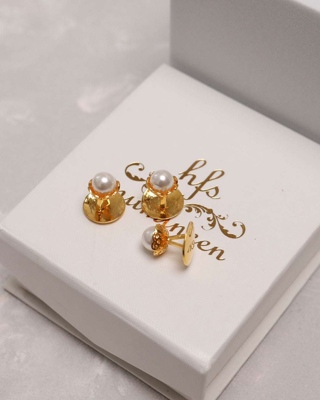 Pearl Gold Kurta Buttons