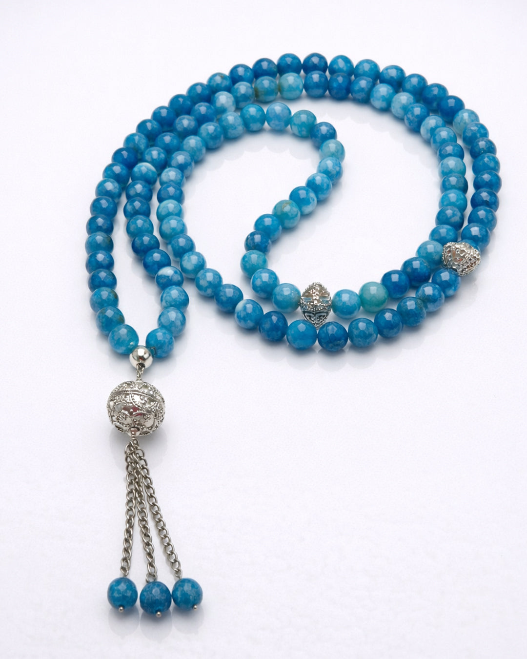 Denim Aagte Big Bead 100 count tasbih