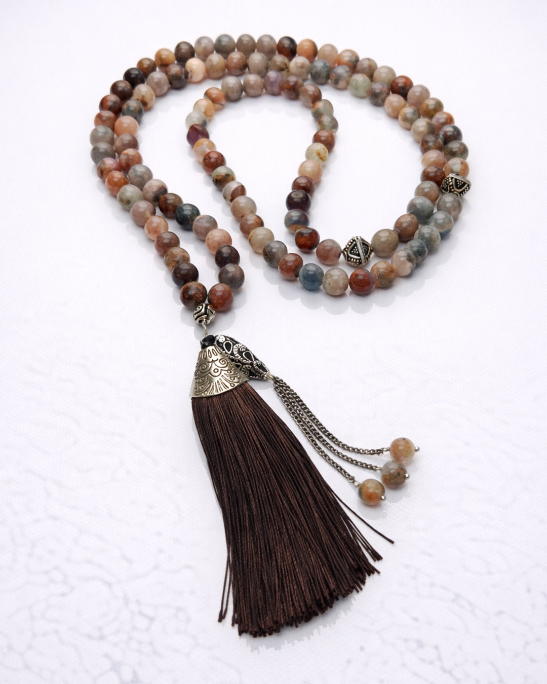 Turkish Brown Aqeeq 100 count tasbih