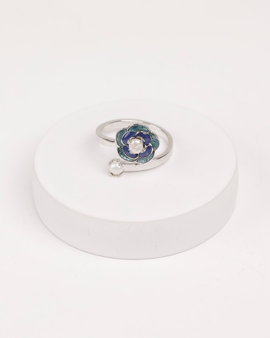 Rosetta Demin Bracelet with Ring (925 Silver)