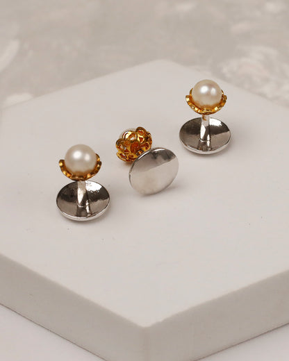Pearl Gold Kurta Buttons