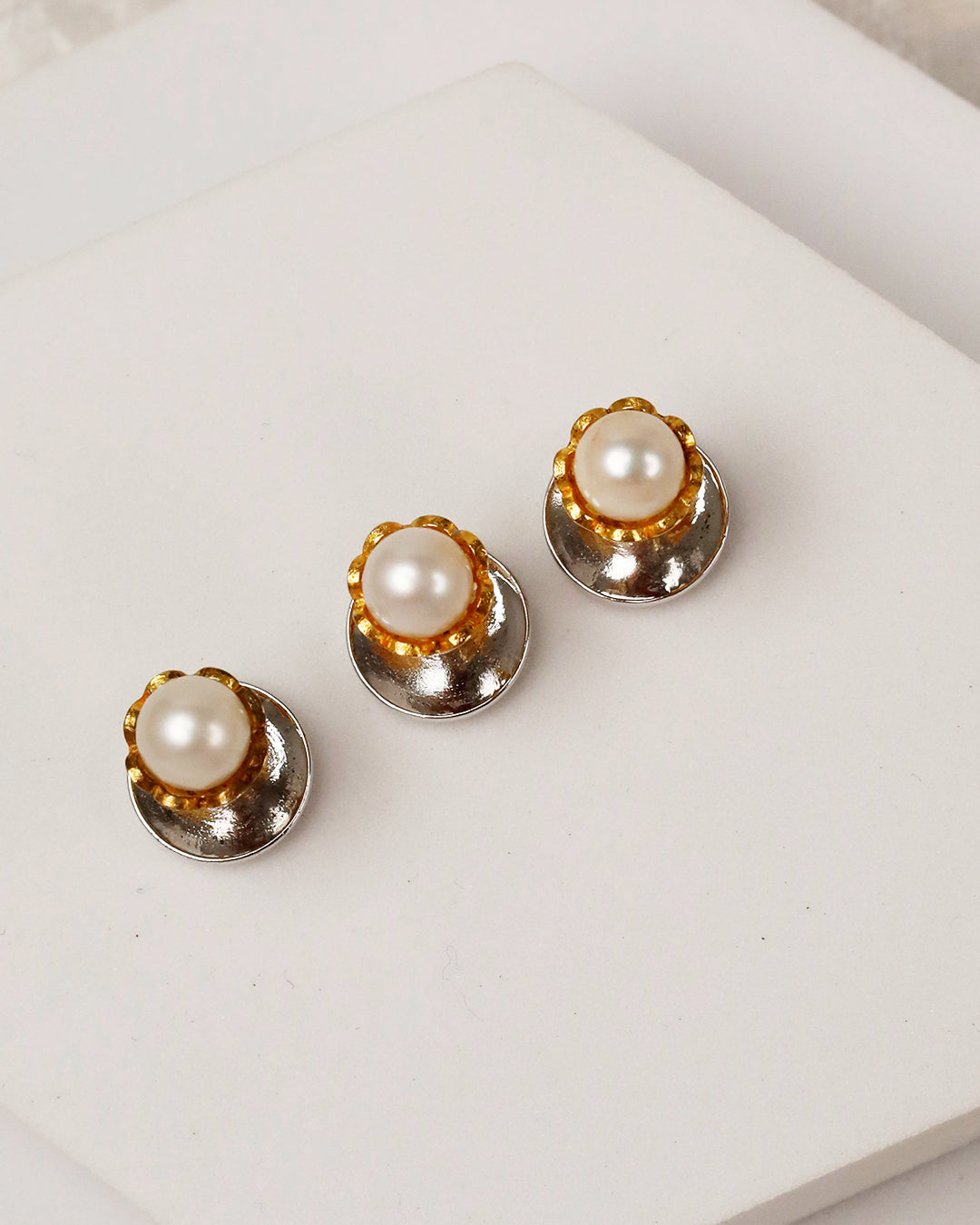 Pearl Gold Kurta Buttons