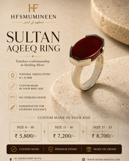Sultan Aqeeq Ring