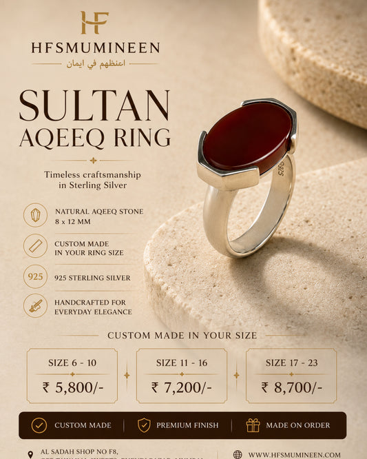 Sultan Aqeeq Ring