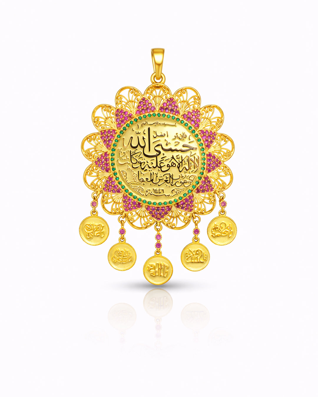 Panjatan-e-Pak Flower Takhti -925 Silver