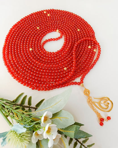 Aqeeq 100% Natural 1000 count tasbih
