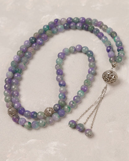 Lavender Agate 100 count tasbih