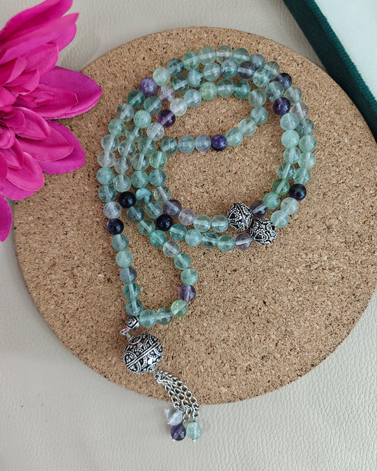 Natural Fluorite 100 count tasbih