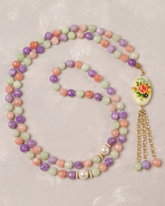 Pastel Agate 100 count tasbih