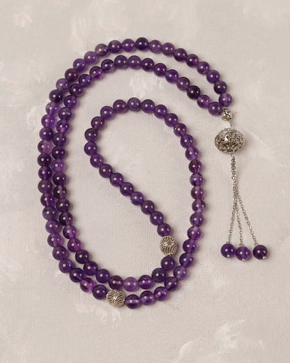 Natural Amethsty 100 count tasbih