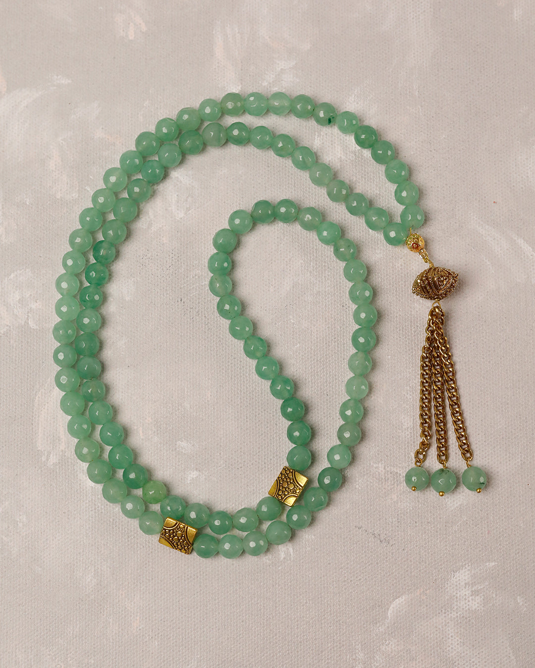 Natural Aventurine 100 count tasbih