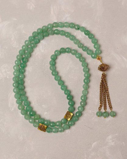 Natural Aventurine 100 count tasbih