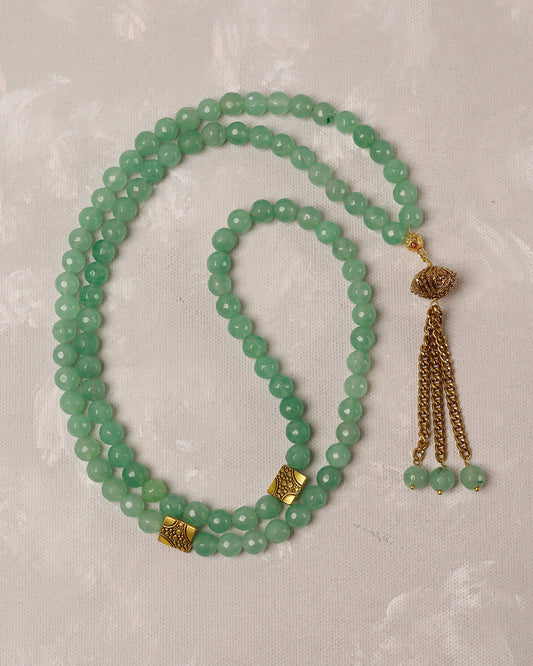 Natural Aventurine 100 count tasbih