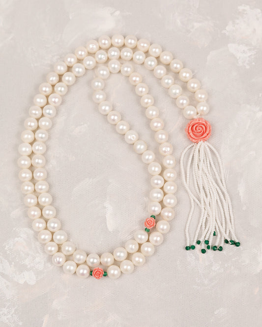 100% Natural Pearl Real Silver 100 count tasbih