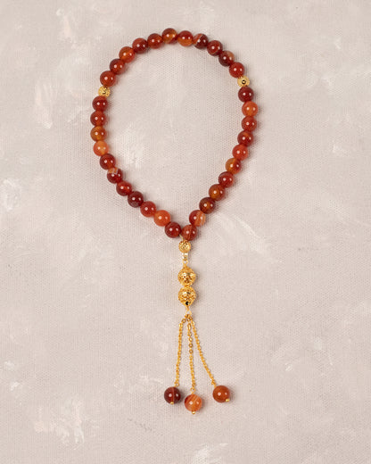 Sulemani Aqeeq 33 count tasbih
