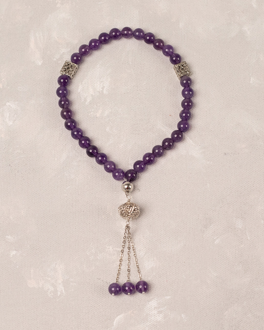 Natural Amethsty 33 count tasbih