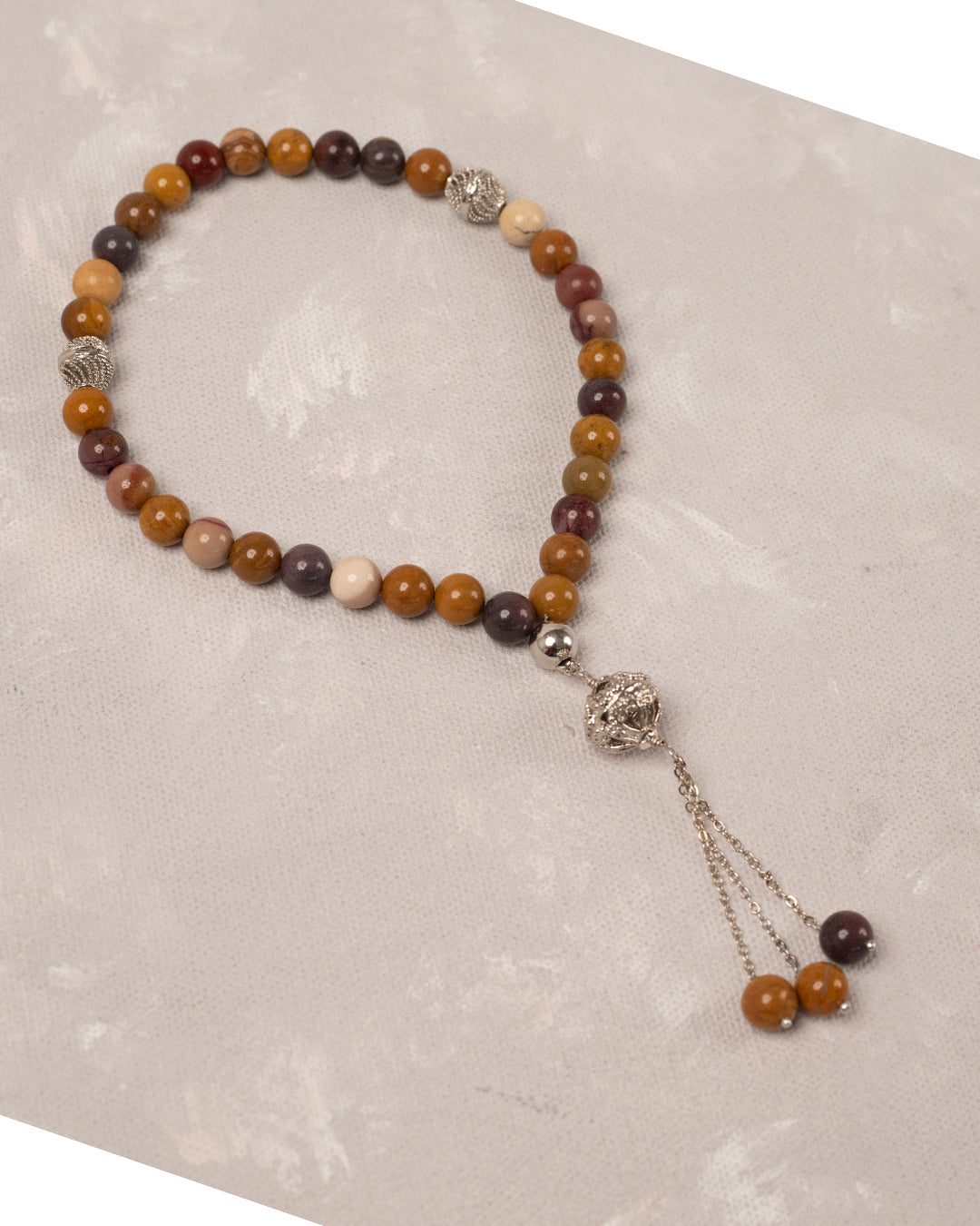 Natural Yellow Jasper 33 count tasbih