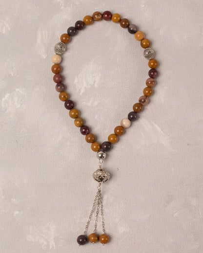 Natural Yellow Jasper 33 count tasbih