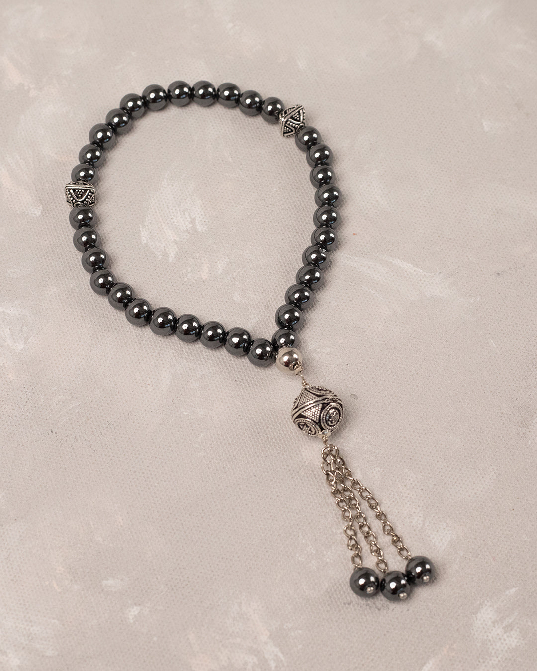 Natural Hemantite 33 count tasbih