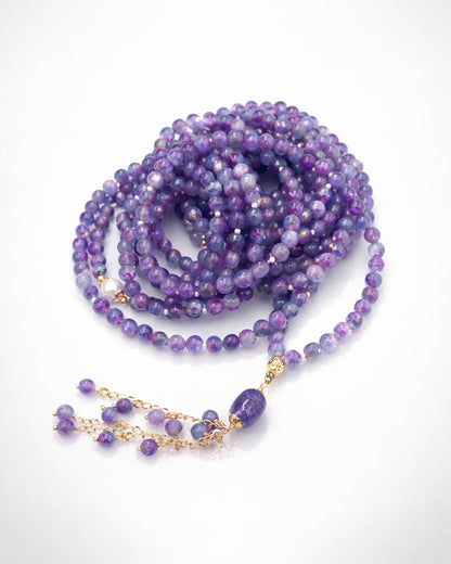 Aqeeq Lavender 500 count tasbih