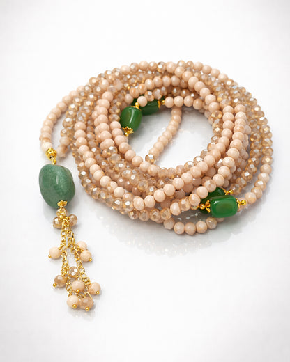 Crystal Sand Shimmer 500 count tasbih