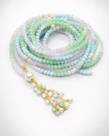 Crystal Multi 500 count tasbih