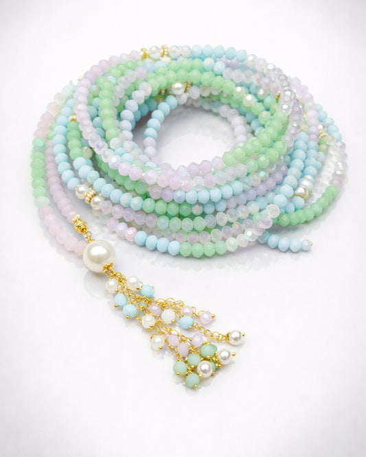 Crystal Multi 500 count tasbih