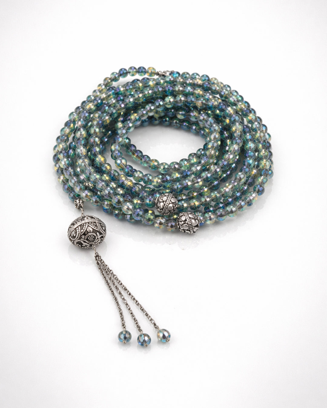 Round Acrylic Oxidised 500 count tasbih