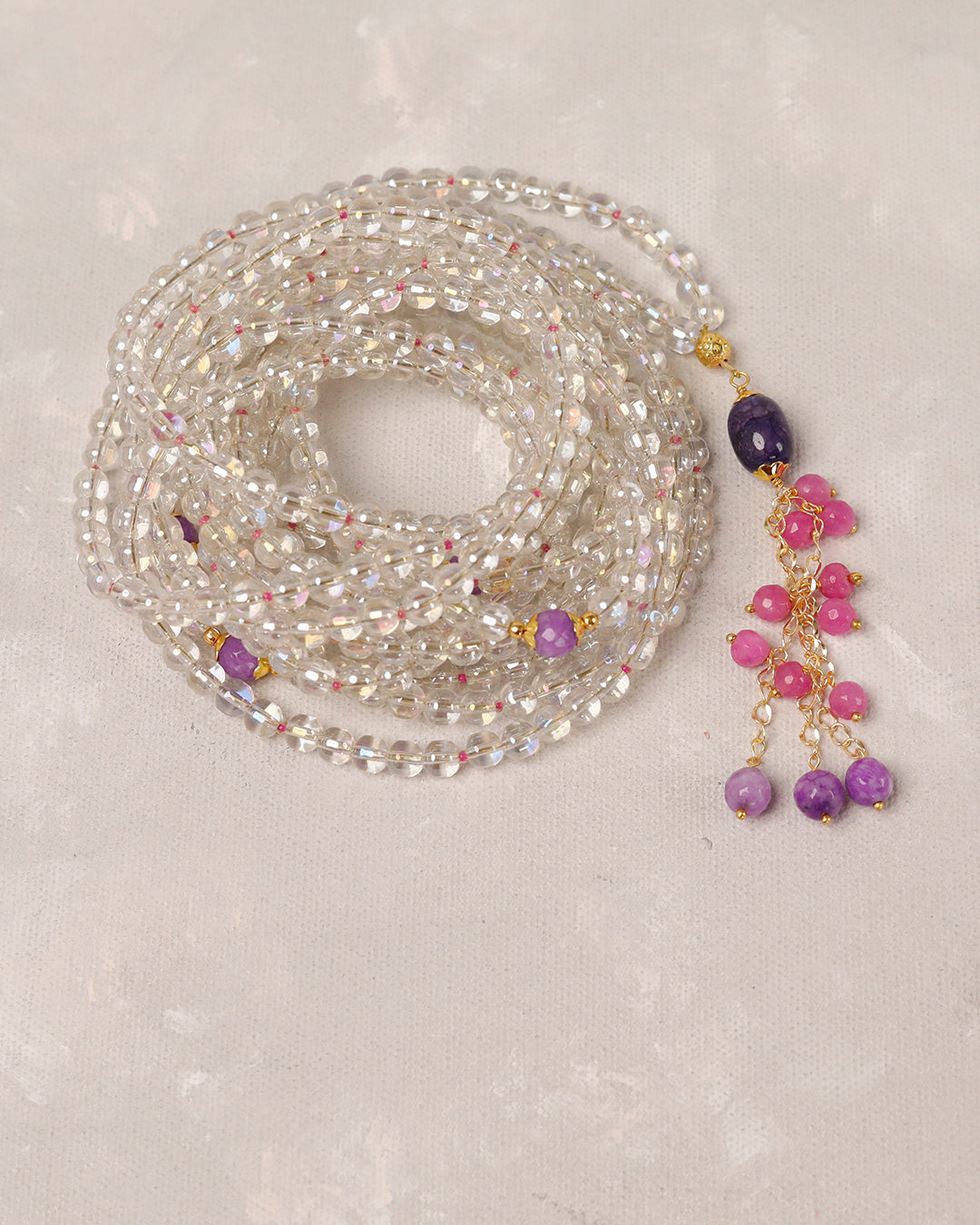 Round Acrylic Fairy 500 count tasbih