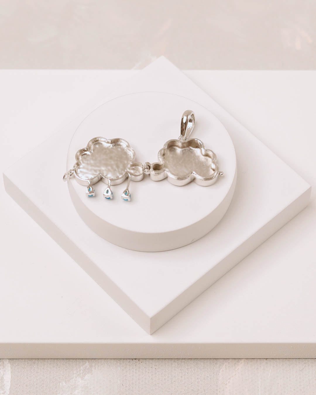 Rainbow Cloud Taweez-925 Silver