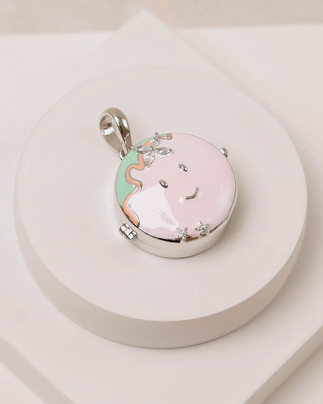Smiling Taweez - 925 Silver