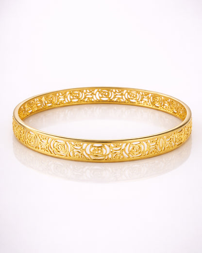 Rose Bangle (925 Silver)