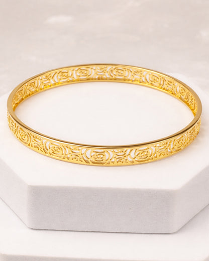Rose Bangle (925 Silver)