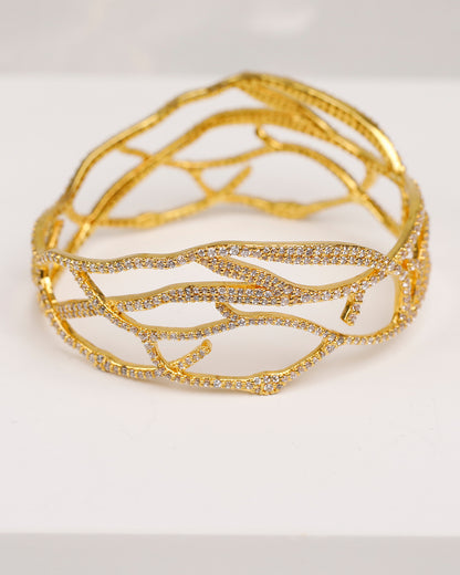 Branch Aura Bangle (925 Silver)