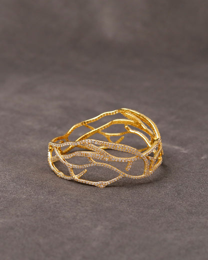 Branch Aura Bangle (925 Silver)