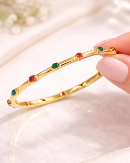 Roohani Traditional Bangle (925 Silver)