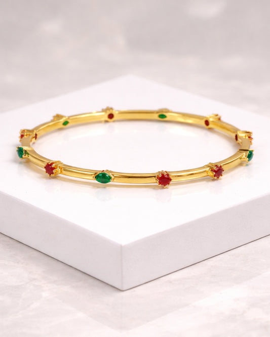 Roohani Traditional Bangle (925 Silver)