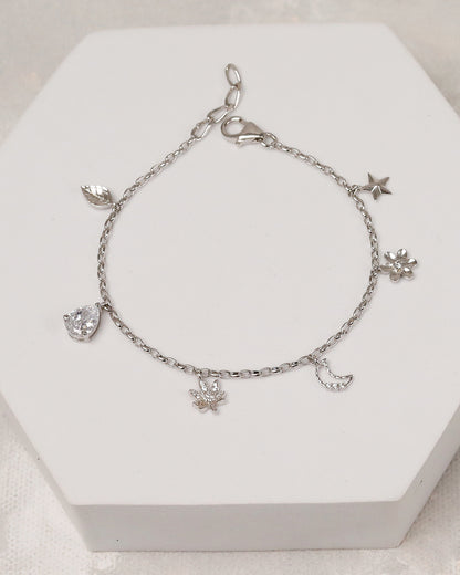 Holiday Charm Bracelet (925 Silver)