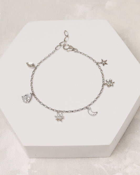 Holiday Charm Bracelet (925 Silver)
