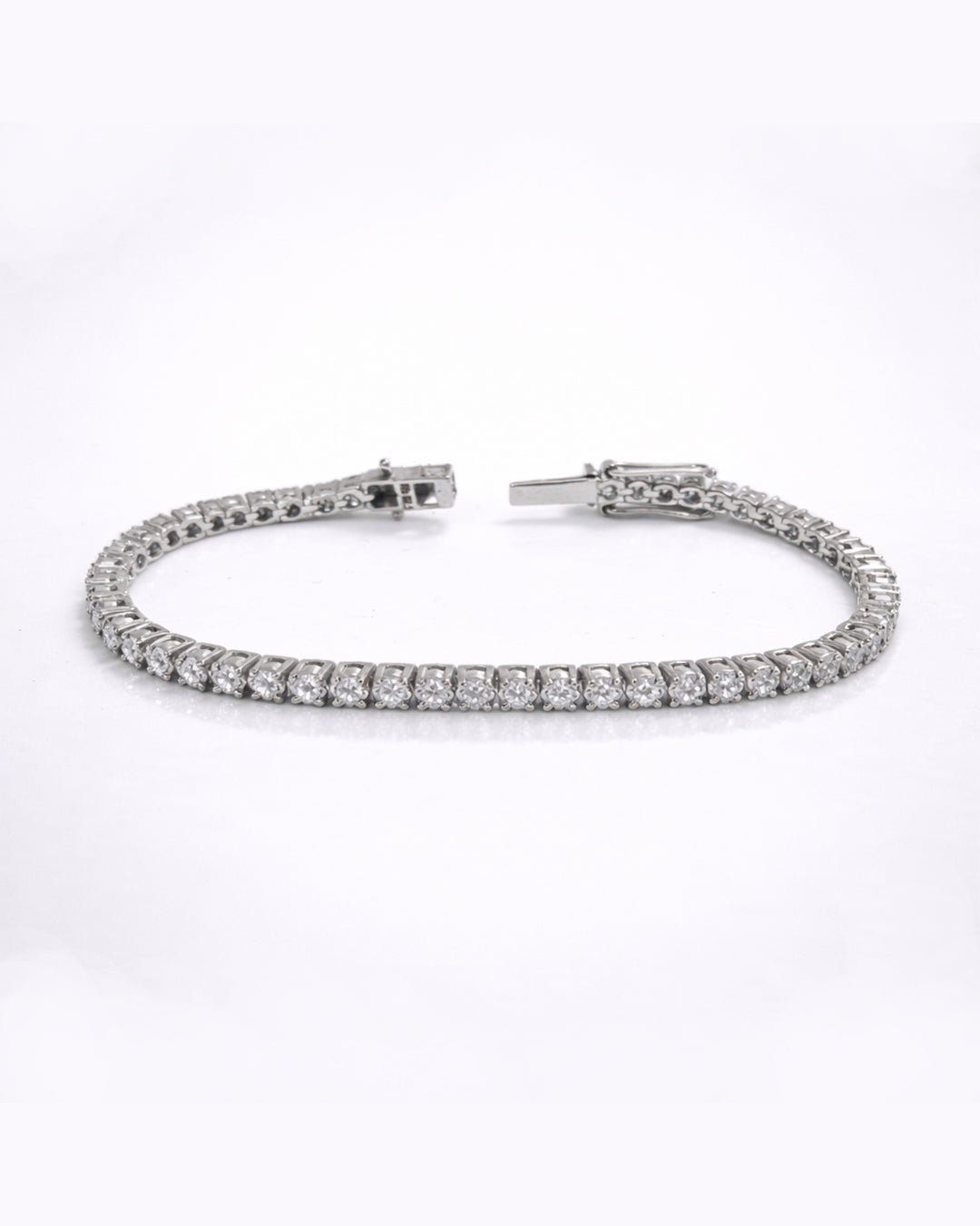 Classic Swarovski Tennis Bracelet (925 Silver)