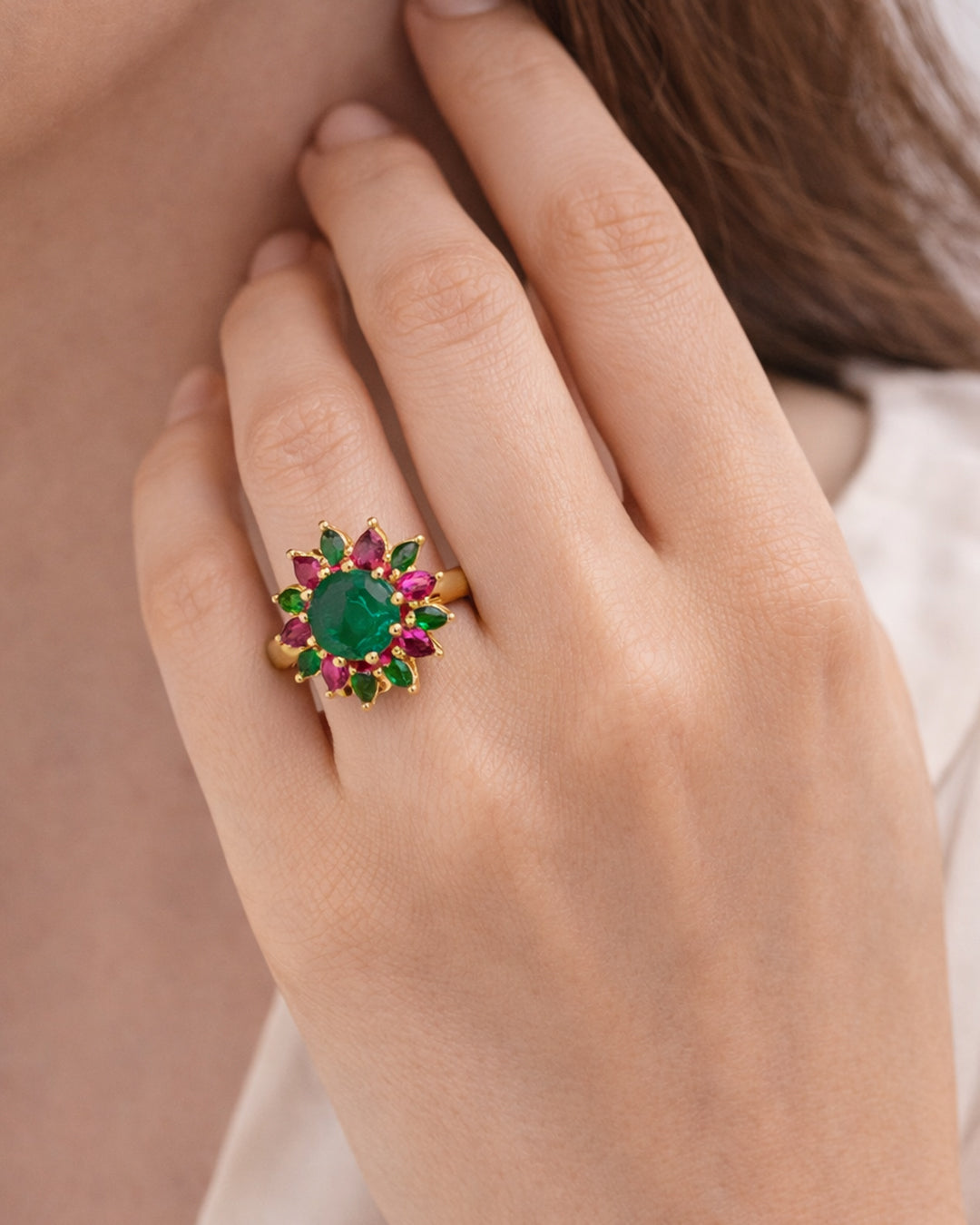 Marquise Traditional Ring (925 Silver)