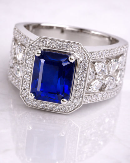 Regent Royale Neelam Ring (925 Silver)