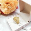 Silver dome ring - Image 2