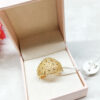 Silver dome ring - Image 4